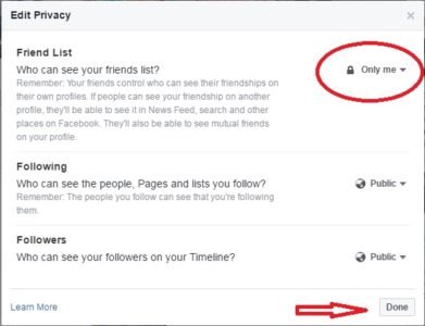 How to Hide Friends List on Facebook From Public and Only Visible to