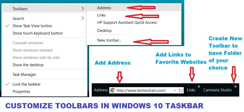 Top 14 Ways To Customize The Taskbar In Windows 10 Technotrait