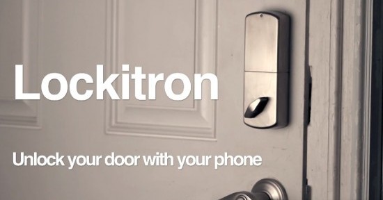 Unlock your door with your Smartphone using Lockitron