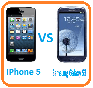 iPhone 5 vs Samsung Galaxy s3
