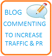 blog commenting to increase traffic and PR