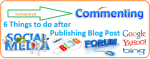 6 things to do after publishing blog post