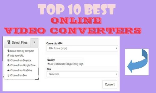 Top Best Online Video Converters to convert video files to other formats